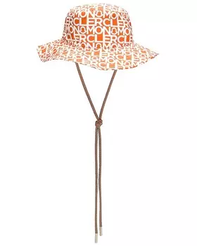 Панама с логотипом Moncler, оранжевый