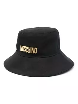 Панама с логотипом Moschino, черный