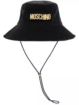 Панама с логотипом Moschino, черный