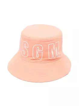 Панама с логотипом MSGM Kids, оранжевый