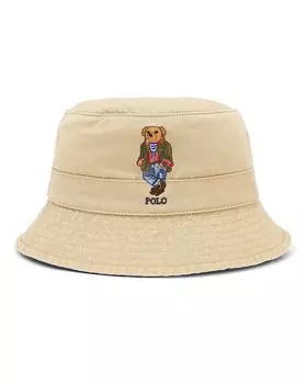 Панама с медведем Polo Ralph Lauren, цвет Cafe Tan