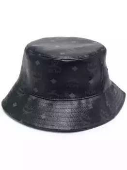 Панама с монограммой MCM, черный