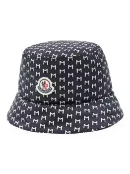 Панама с монограммой MONCLER, синий