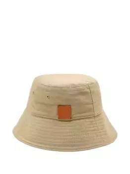 Панама с нашивкой-логотипом JIL SANDER, нейтральный