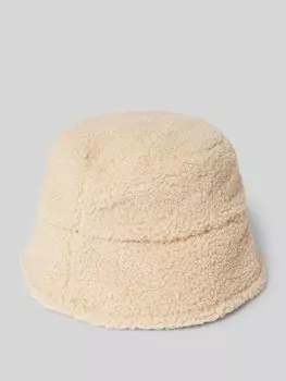 Панама с плюшевым мехом, модель 'NETTY' Pieces, экрю