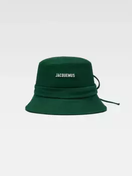 Панама с узлом Ле Боб Гаджо Jacquemus, зеленый