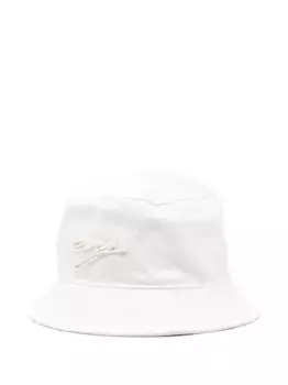 Панама с вышитым логотипом Eleventy, белый