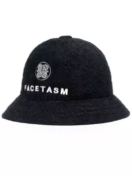 Панама с вышитым логотипом Facetasm, черный
