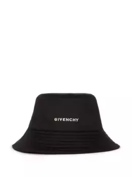 Панама с вышитым логотипом Givenchy, черный
