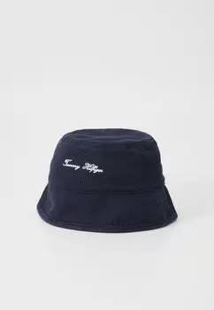 Панама SEASONAL FLAG WASH BUCKET HAT Tommy Hilfiger, синий