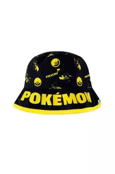 Панама-шляпа Pokemon, черный