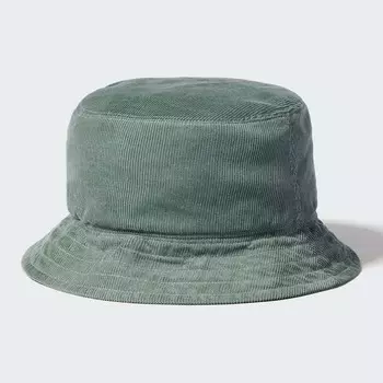 Панама Uniqlo Corduroy, зеленый
