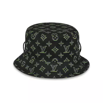 Панама унисекс Louis Vuitton, черный/зеленый