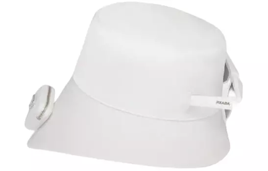 Панама унисекс PRADA из нейлона, White