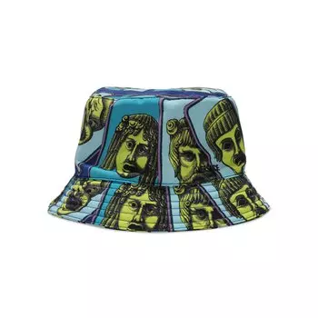 Панама Versace Кислотно-зеленый/Бирюзовый