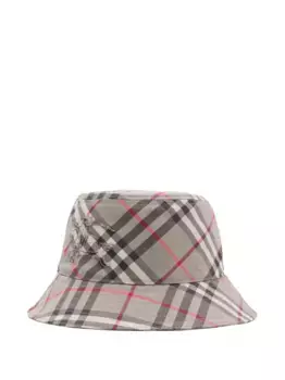 Панама в клетку BURBERRY, серый