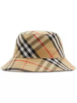 Панама в клетку Vintage Check BURBERRY, нейтральный