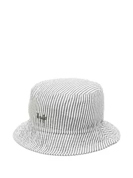 Панама в полоску Il Gufo, зеленый