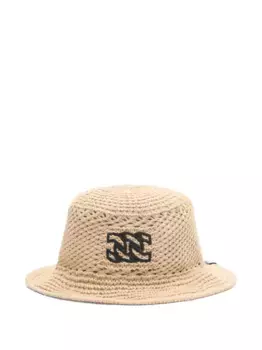 Панама в технике кроше Casadei, нейтральный