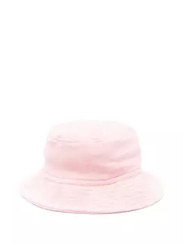Панама-ведро Il Gufo из французского махра, розовый