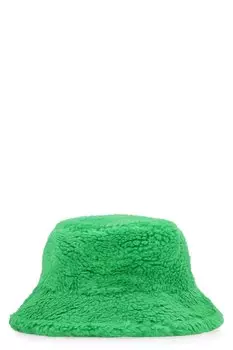 Панама Wera из искусственного меха Stand Studio, зеленый