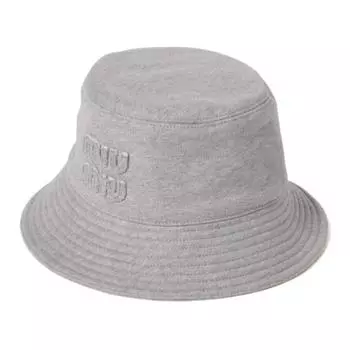 Панама женская серая MIU MIU