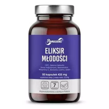 Panaseus, Эликсир молодости 50 капс.
