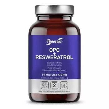 Panaseus, OPC + Ресвератрол 50 капс.