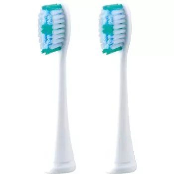 Panasonic WEW0936W830 белые насадки для зубных щеток для моделей: EW-DP52, EW-DE92, EW-DL83, EW-DC12, EW-DL82, EW-DL75, EW1031, 2 шт./1 упаковка