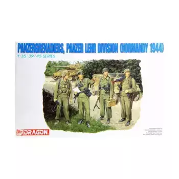 Панцергренадеры - танковая дивизия Лера, Нормандия, 1944 г., Dragon Models - '39 to '45 Series - Germany (1:35)