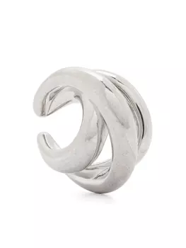 Panconesi серьга-кафф Triptych, серебряный