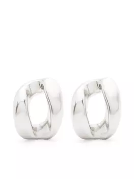 Panconesi серьги Catena, серебряный