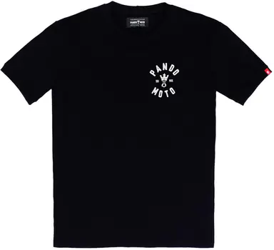 Футболка Pando Moto Mike Red Skull, черный