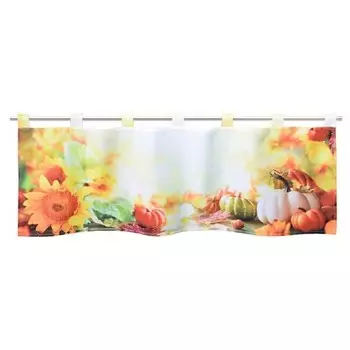 Панельная штора Delindo Lifestyle Bistrogardine KRBIS, 120x45 см, белый