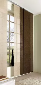 Панельная штора Gardinia натуральный белый, 60 x 245 см