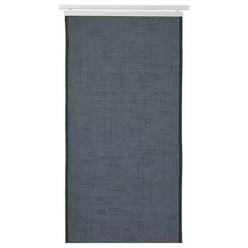 Панельная штора Ikea Klippfly 60x300 см, темно-синий