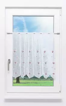 Панельная штора из LYSEL - ягоды (Ш х В) 48см*45см красный/разноцветный