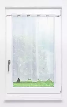 Панельная штора Lysel - Allium (Ш x В) 208см*90см серый/светло-серый