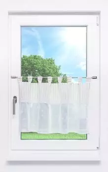 Панельная штора Lysel Country House Harmony (Ш х В) 140см*48см бежевый/бежевый