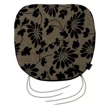 Панельная штора Lysel - дизайн клеверного листа (Ш х В) 121,5см * 45см белый/чисто-белый Dekoria, бежевый