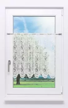 Панельная штора Lysel - усы (Ш х В) 128см*60см бежевый/светло-бежевый