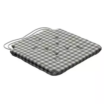 Панельная штора Lysel - Ветки фикуса (Ш х В) 136,5см*60см белый/сырой белый Dekoria