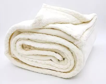 Панельная штора на заказ - настоящее плауэнское кружево - макраме - высота шторы крючком 30 см - ширина на выбор - кремовый L.O.S, белый