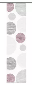 Панельная штора непрозрачная 60/245 см, бордовый