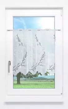 Панельная штора от Lysel - Alisar (Ш х В) 109,9см*60см белый/белый