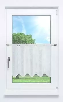 Панельная штора от Lysel - Belmira (Ш х В) 124см*45см белый/raw white