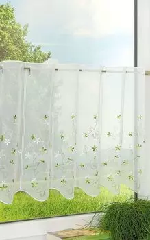 Панельная штора от LYSEL - клевер удачи (Ш х В) 80см*50см зеленый/майский зеленый