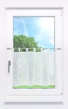 Панельная штора от Lysel - Микаэла (Ш х В) 140см*50см бежевый/бежевый