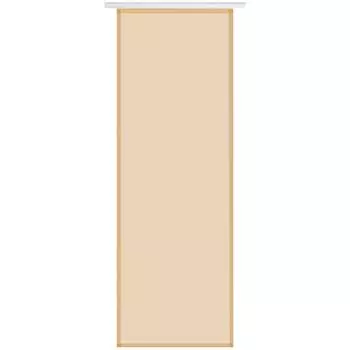 Панельная штора Panellino в виде сетки, раздвижная панель, готовая штора, 60 x 245 см Bestlivings, бежевый