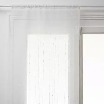 Панельная штора Plauener Lace - цветочное кружево #1Ш (ШxВ) 115,5см x 65см бежевый Atmosphera Crateur d'intrieur, белый